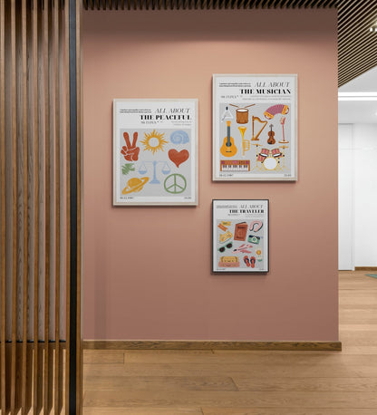The Peaceful Personality Poster - 98typesthe Personality Poster