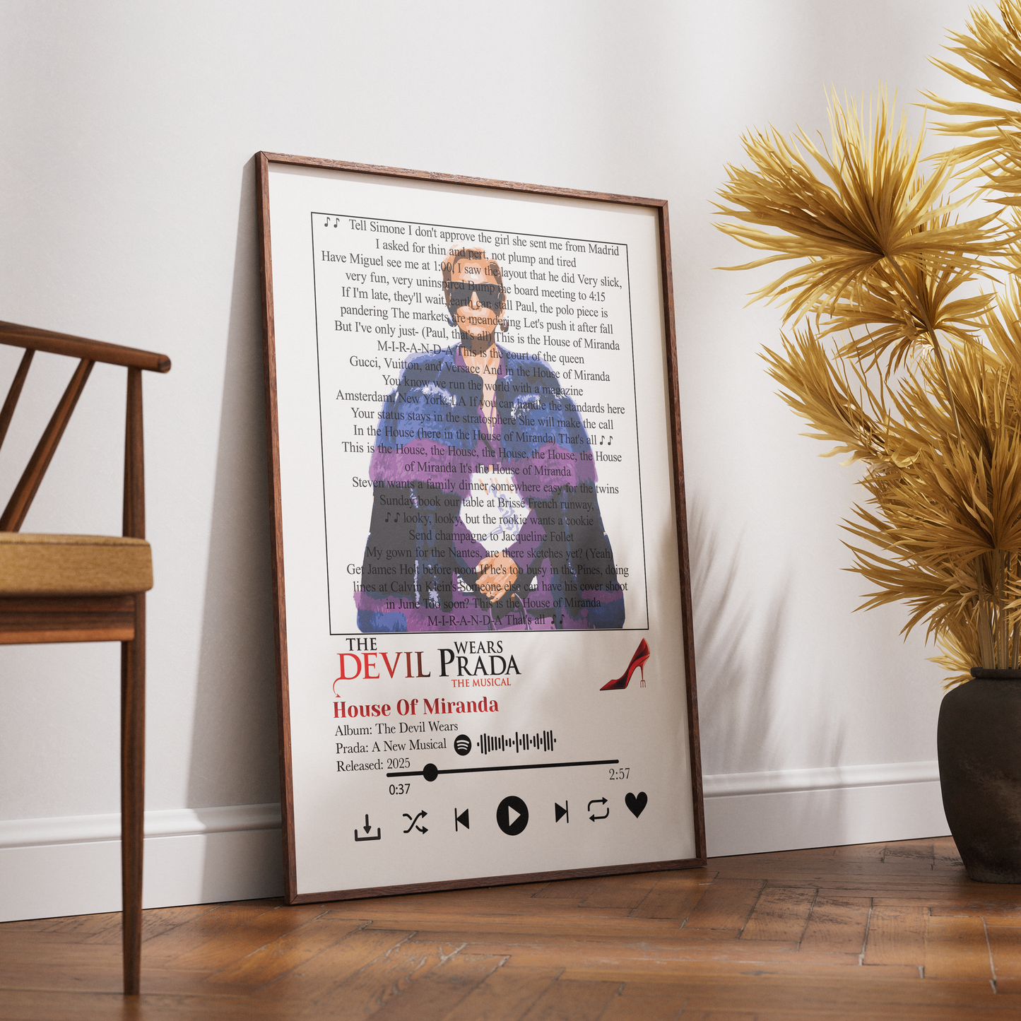 The Devil Prada – House of Amanda Lyrics Posters