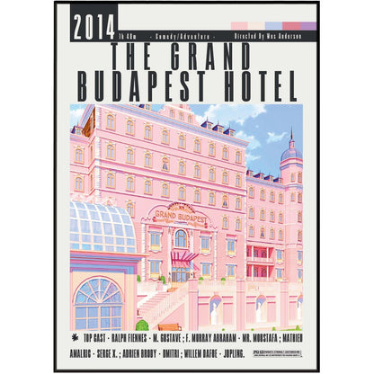 The Grand Budapest Hotel Film Posters