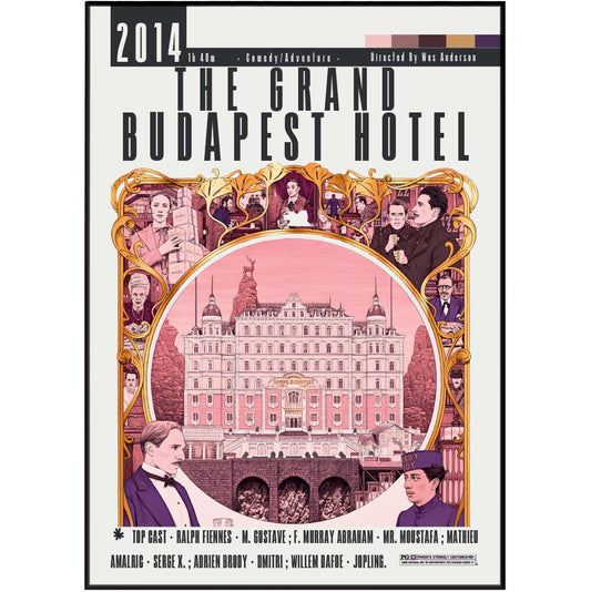 The Grand Budapest Hotel Film Poster