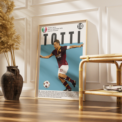 Totti Football Posters