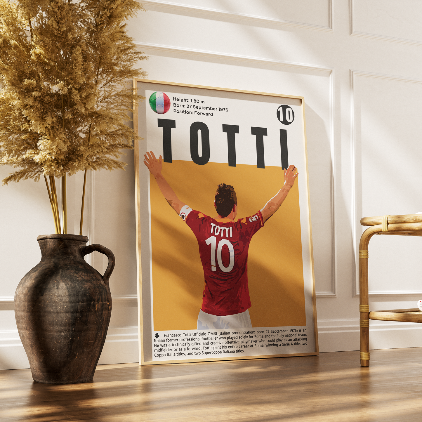 Totti Football Poster