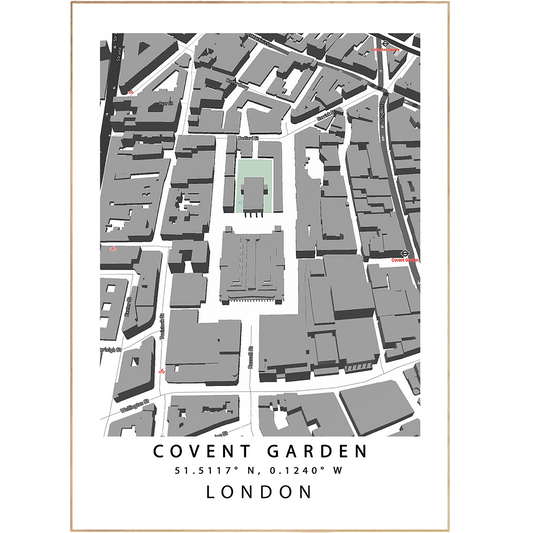 Covent Garden London Maps - 98typesUK Maps