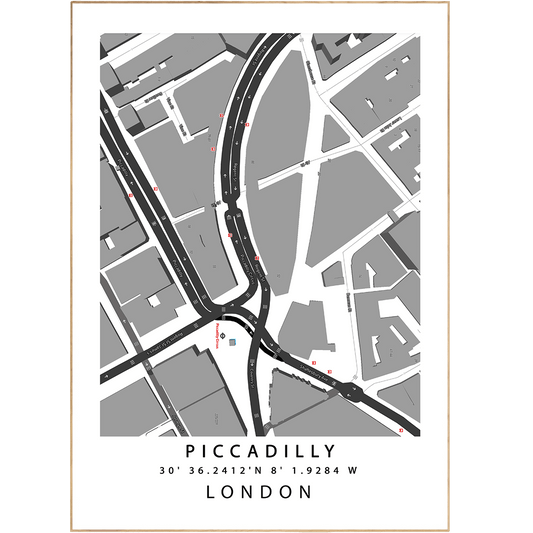 Piccadilly Circus London Maps - 98typesUK Maps