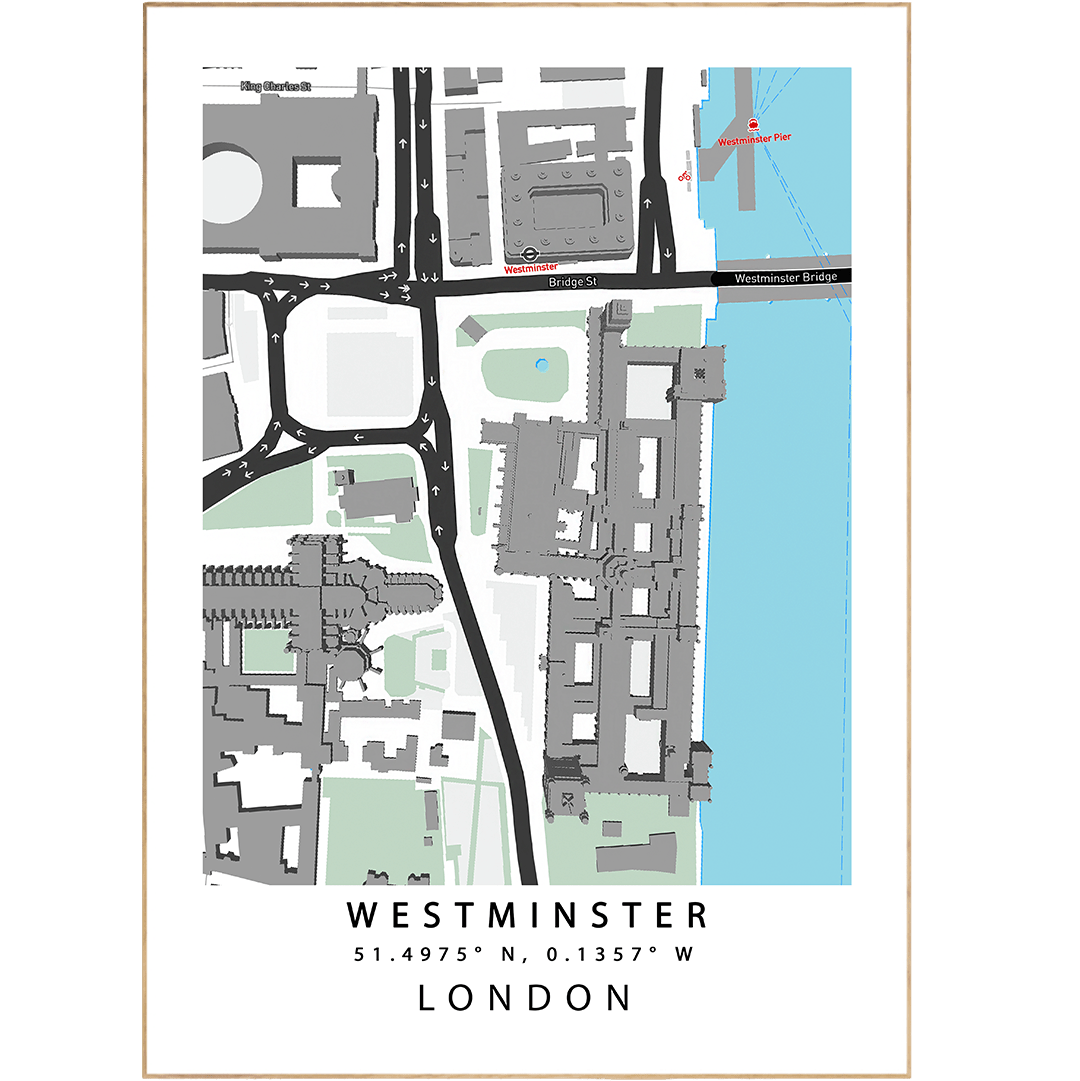 Westminster City London Maps - 98typesUK Maps