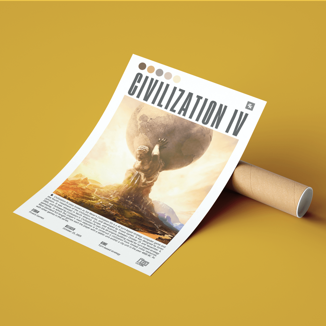 Civilization IV Games Prints - 98typesVideo Games