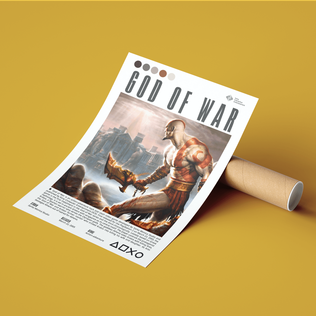 God of War Games Prints - 98typesVideo Games