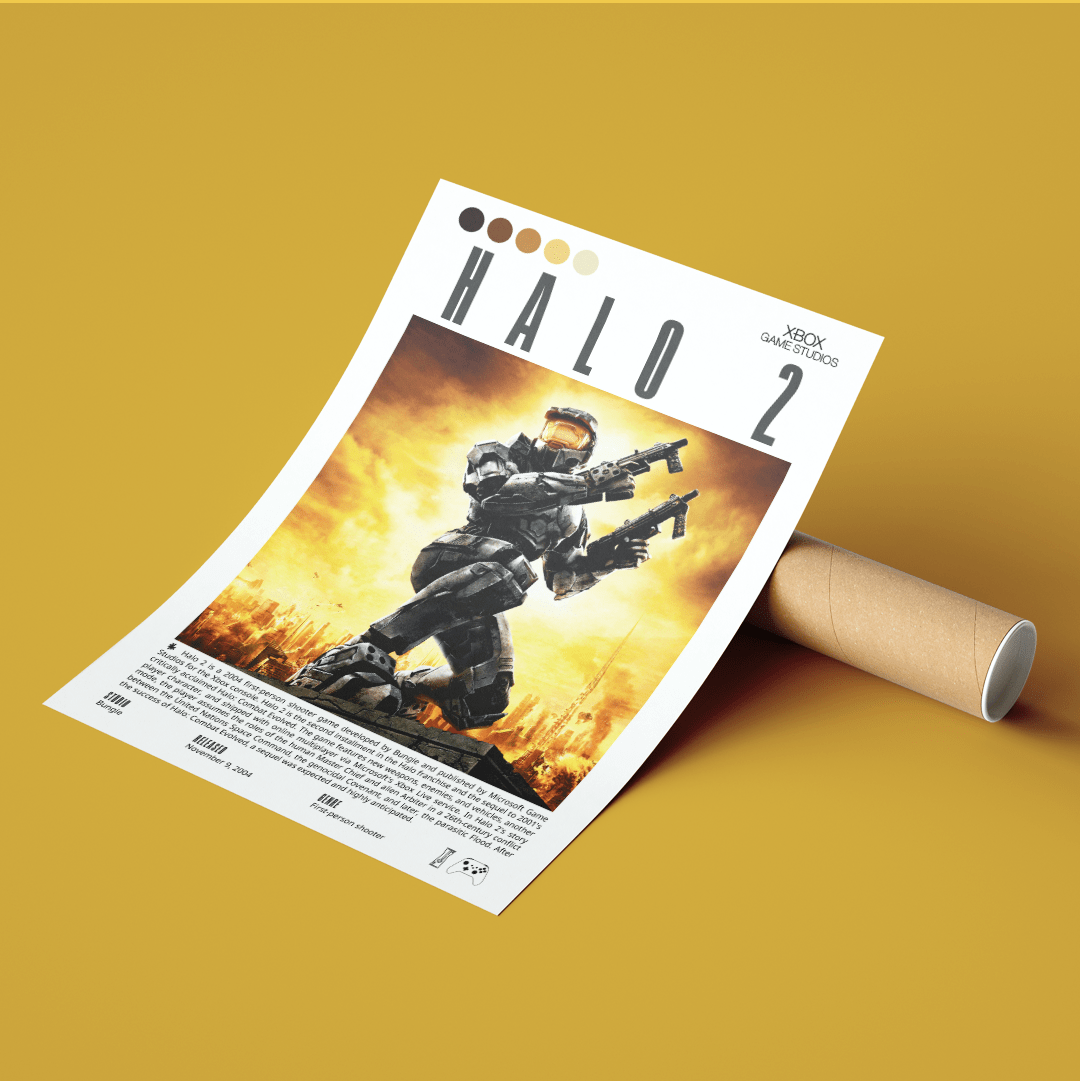 Halo 2 Games Prints - 98typesVideo Games