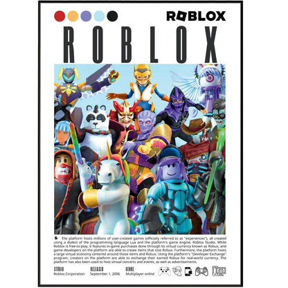 ROBLOX Video Games Posters - 98typesVideo Games