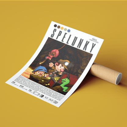 Spelunky Video Games Prints - 98typesVideo Games