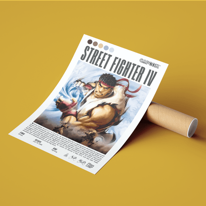 Street Fighter IV Video Games Prints - 98typesVideo Games