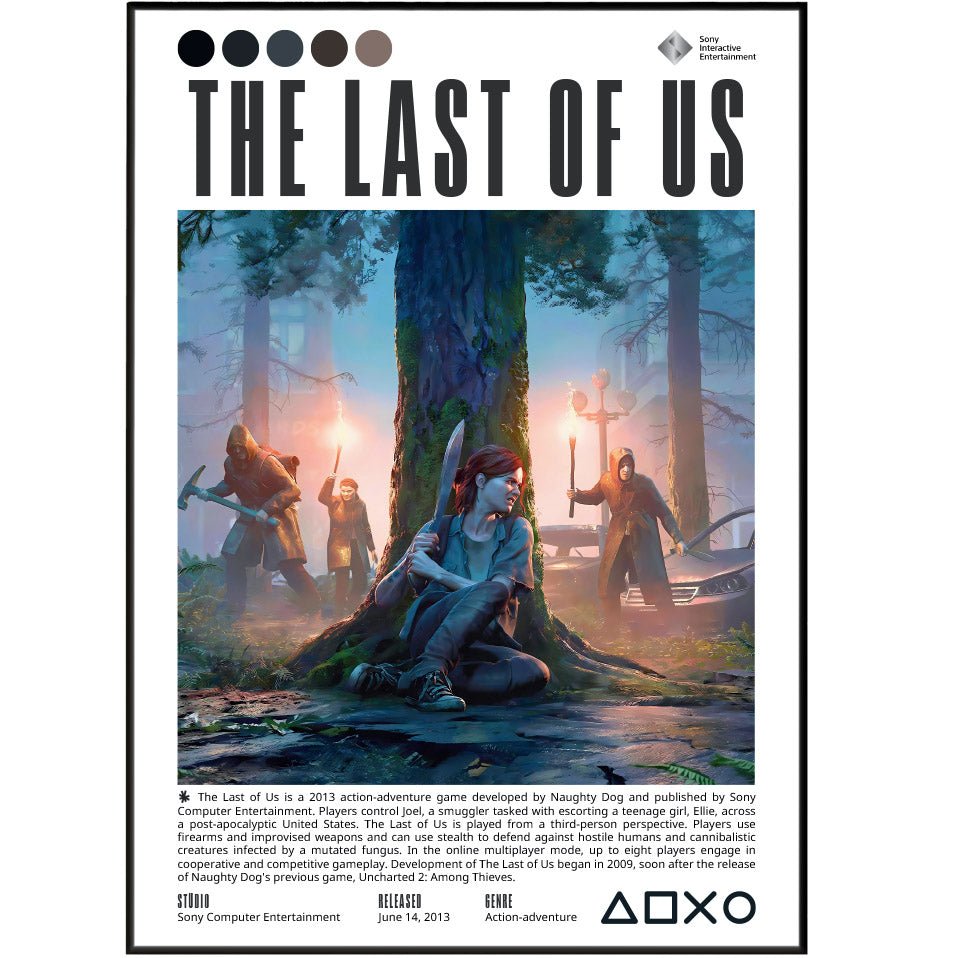 The Last of Us Video Game Prints - 98typesVideo Games