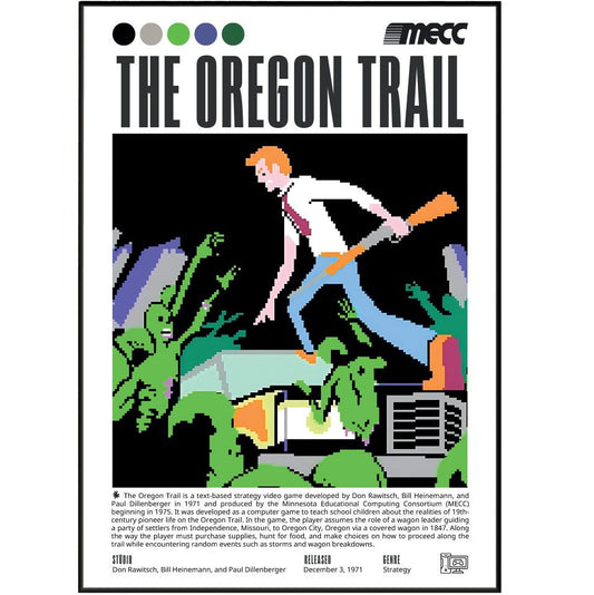 The Oregon Trail Video Game Prints - 98typesVideo Games