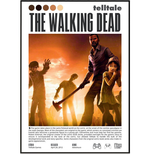 The Walking Dead Video Game Prints - 98typesVideo Games
