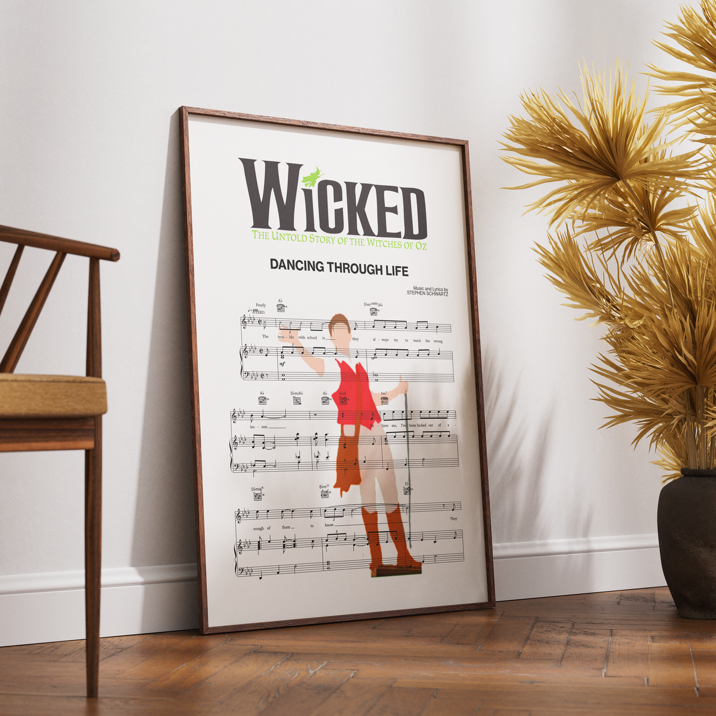 Wicked - DANCING THROUGH LIFE Poster