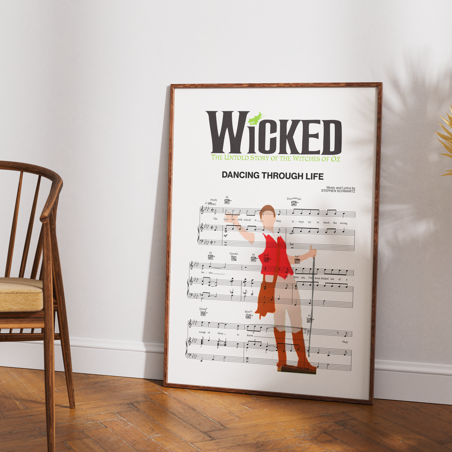 Wicked - DANCING THROUGH LIFE Poster