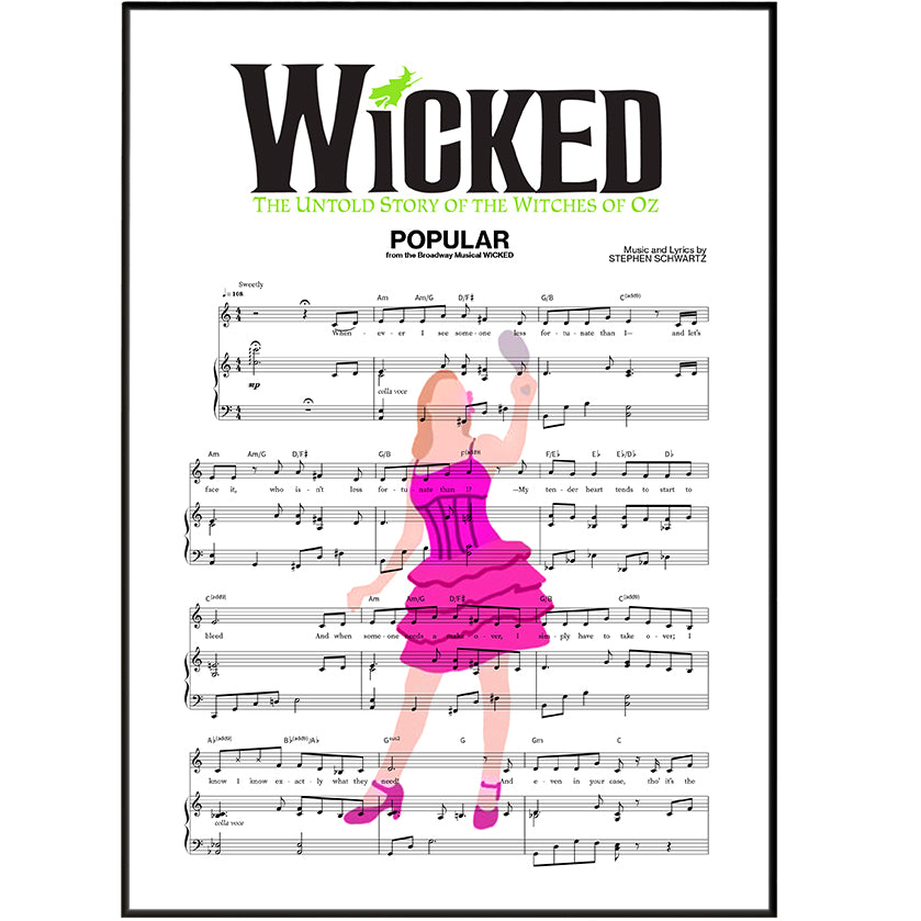 Wicked - Popular Print