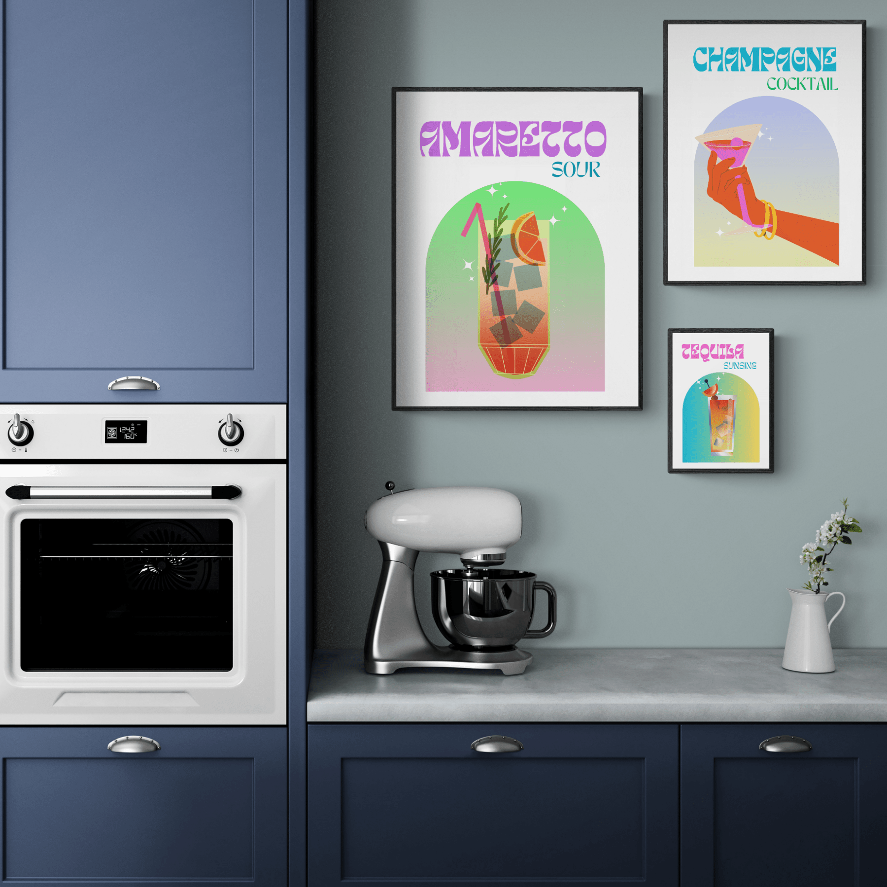 DAIQUIRI COCKTAIL PRINT - 98typesCocktails