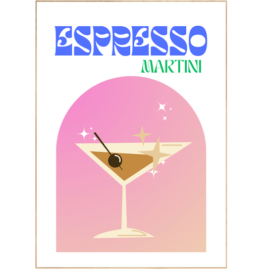 ESPRESSO COCKTAIL PRINT - 98typesCocktails