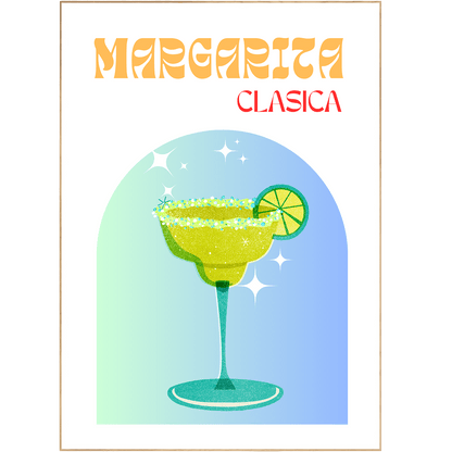 MARGARITA COCKTAIL PRINT - 98typesCocktails