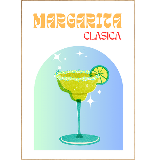 MARGARITA COCKTAIL PRINT - 98typesCocktails