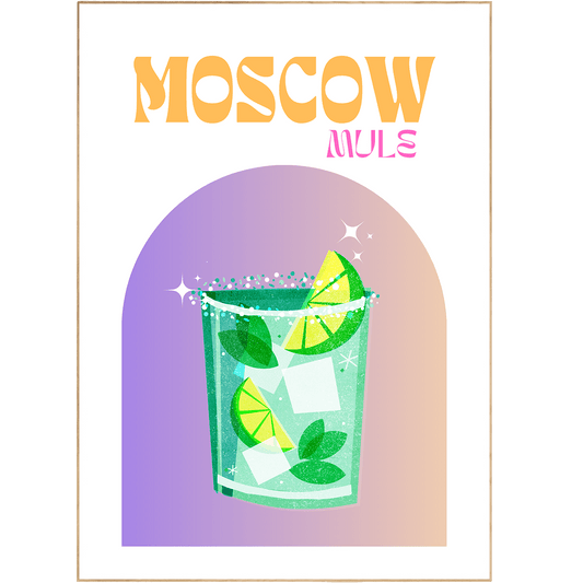 MOSCOW COCKTAIL PRINT - 98typesCocktails