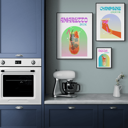 TEQUILA SUNSINE PRINT - 98typesCocktails