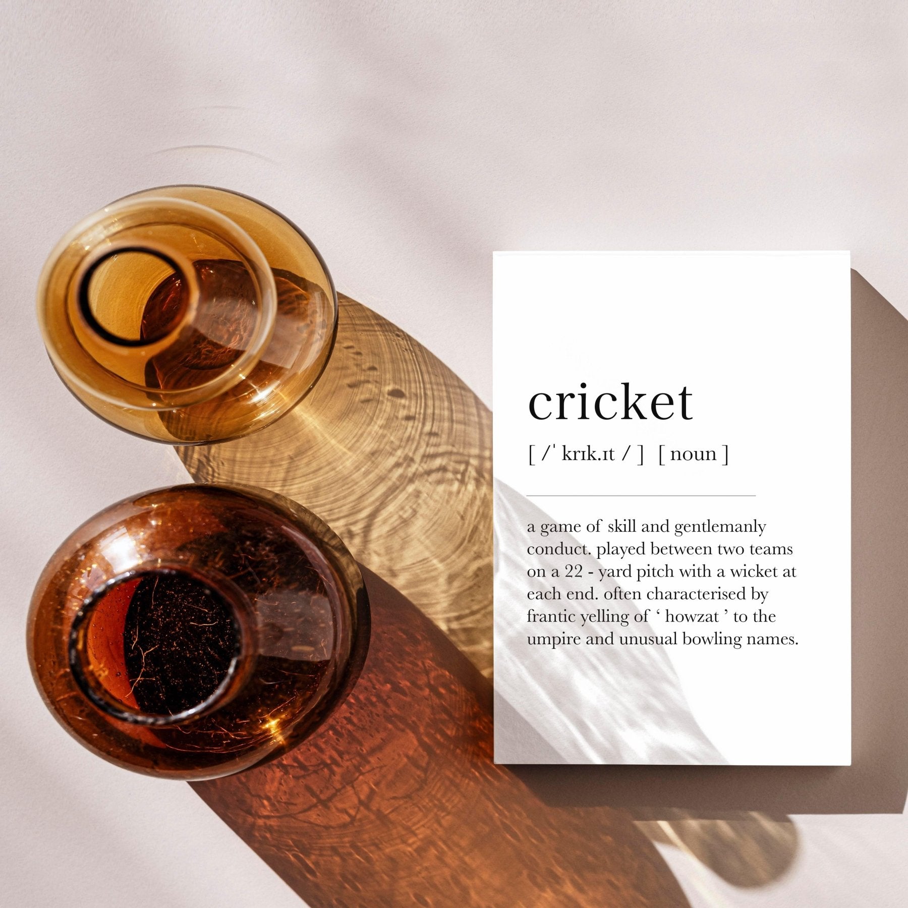 Cricket Definition Print - 98typesDefinitions