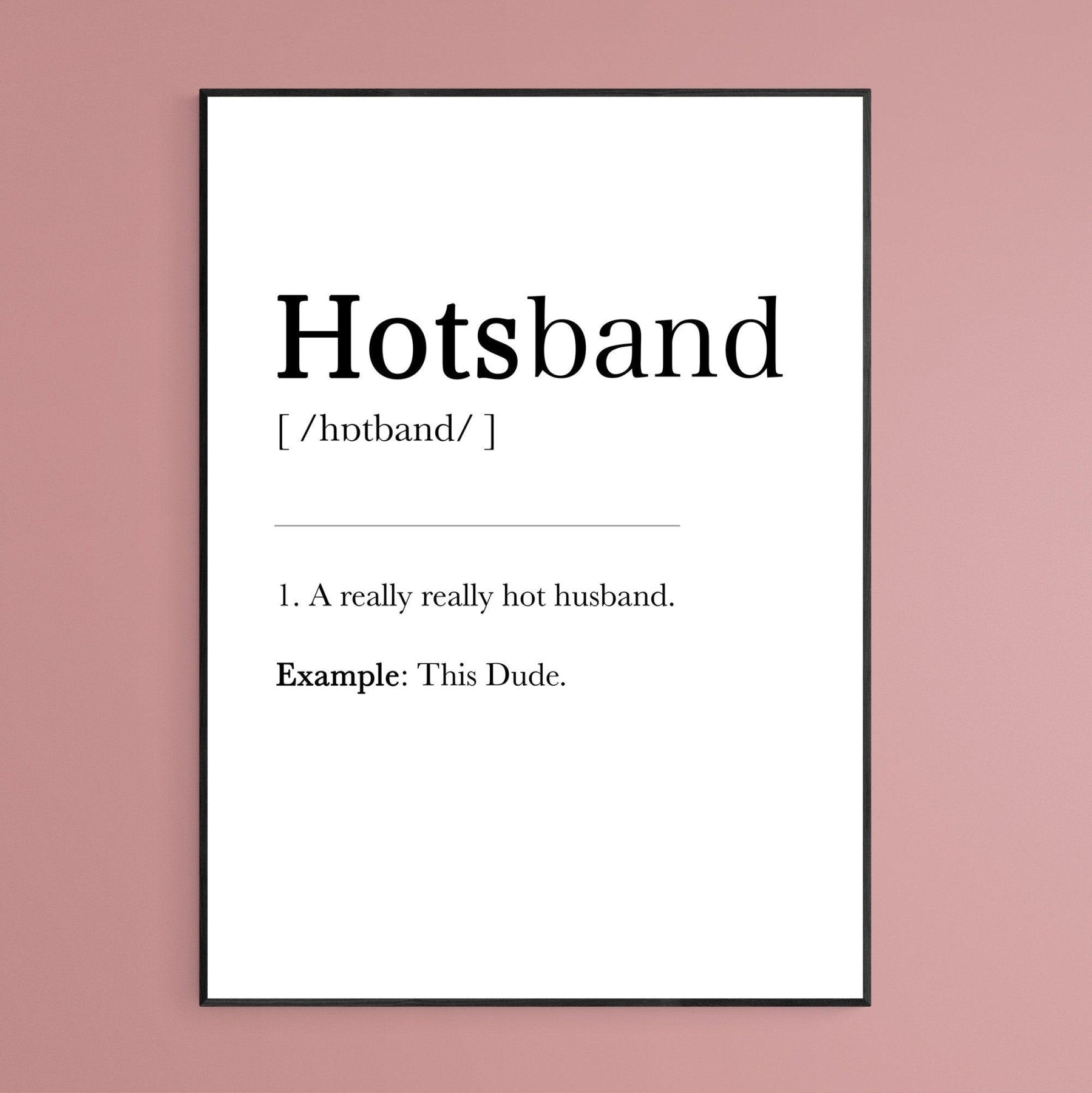 Hotsband ( HUSBAND ) Definition Print - 98typesDefinitions