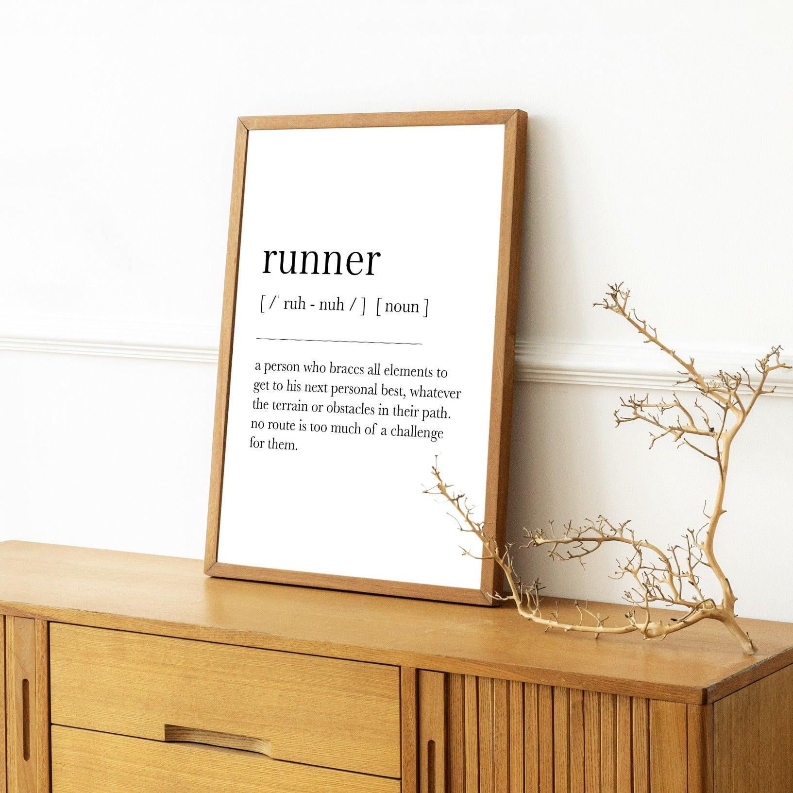 Runner Definition Print - 98typesDefinitions
