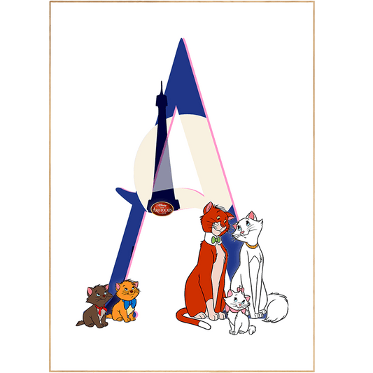 Aristocats Disney Posters - 98typesDisney Alphabet
