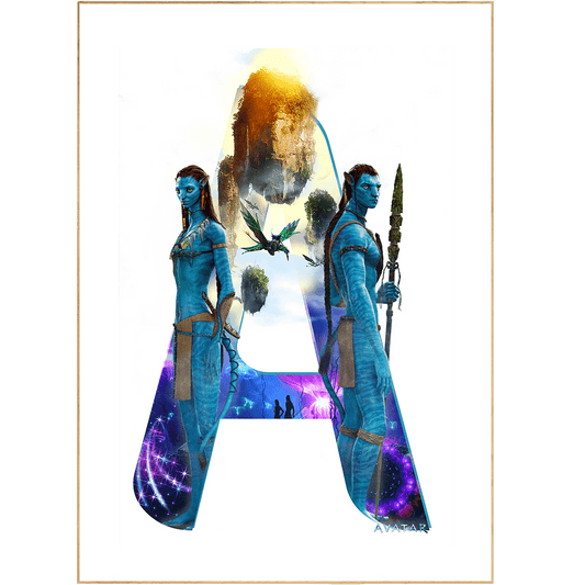 Avatar Movie Poster - 98typesDisney Alphabet