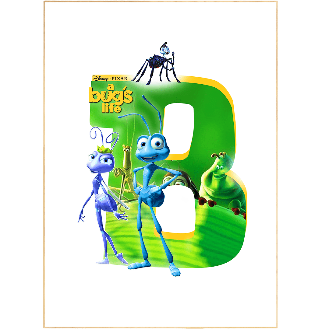 Bugs Life Movie Poster - 98typesDisney Alphabet