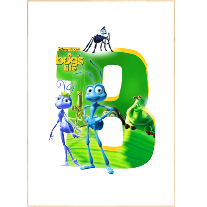 Bugs Life Movie Poster - 98typesDisney Alphabet