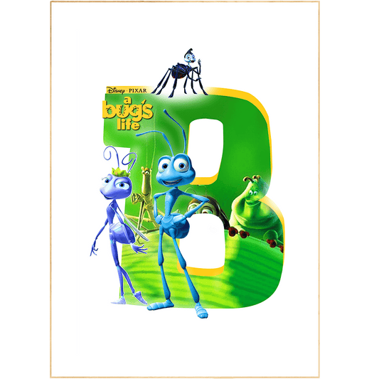 Bugs Life Movie Poster - 98typesDisney Alphabet