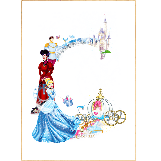 Cinderella Movie Poster - 98typesDisney Alphabet