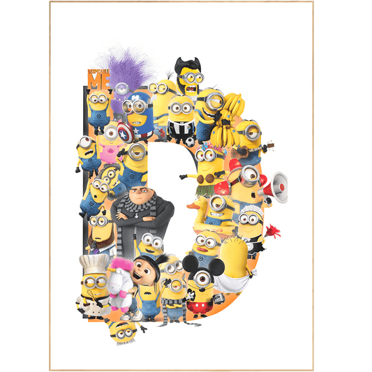Despicable Me Movie Poster - 98typesDisney Alphabet