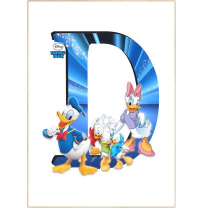Donald Duck Movie Poster - 98typesDisney Alphabet