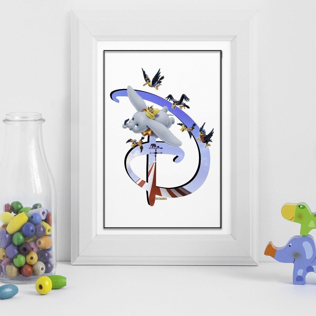 Dumbo Movie Poster - 98typesDisney Alphabet