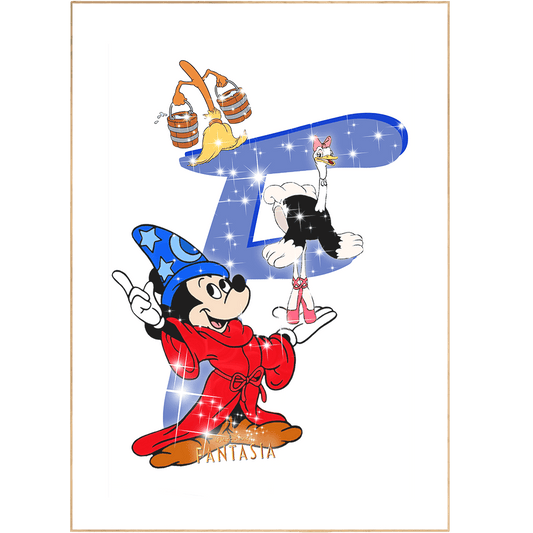 Fantasia Mickey Mouse Movie Poster - 98typesDisney Alphabet