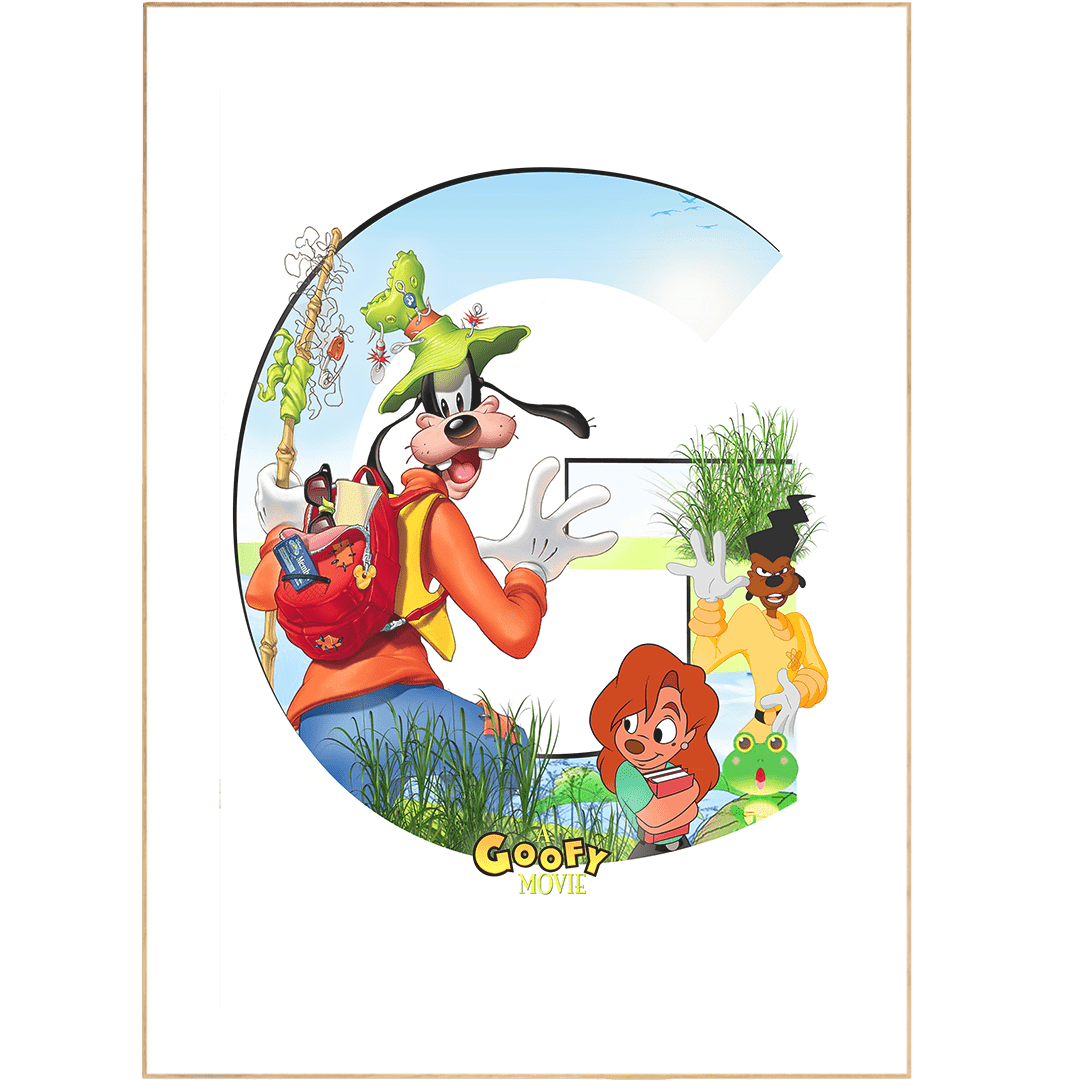 Goofy Movie Poster Disney - 98typesDisney Alphabet