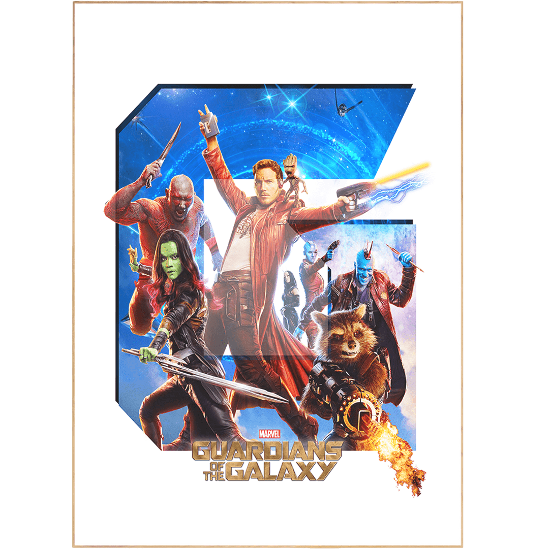 Guardians Of The Galaxy Poster - 98typesDisney Alphabet
