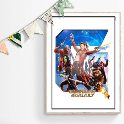 Guardians Of The Galaxy Poster - 98typesDisney Alphabet