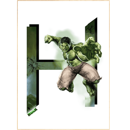 Hulk Movie Poster - 98typesDisney Alphabet