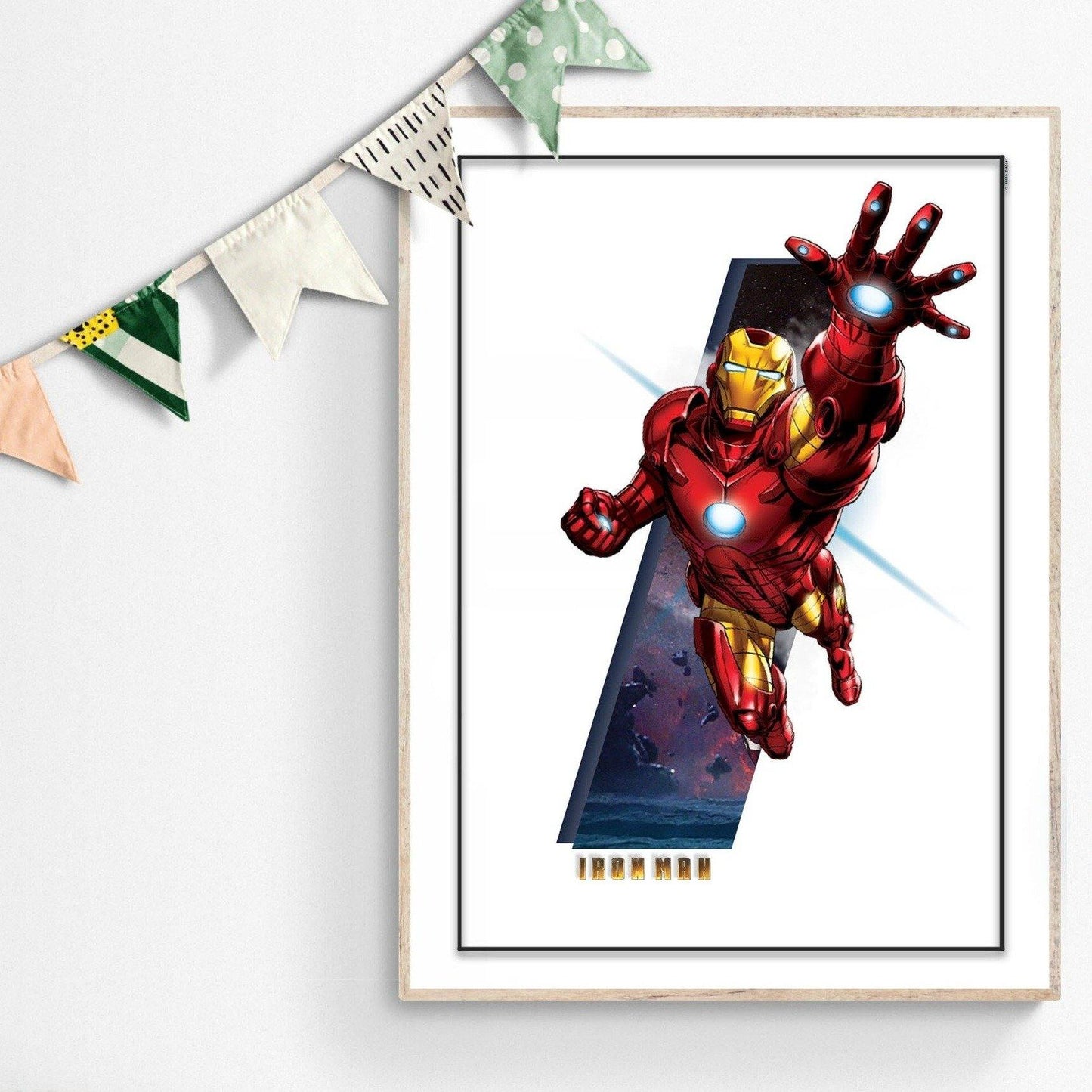 Iron Man Movie Poster - 98typesDisney Alphabet