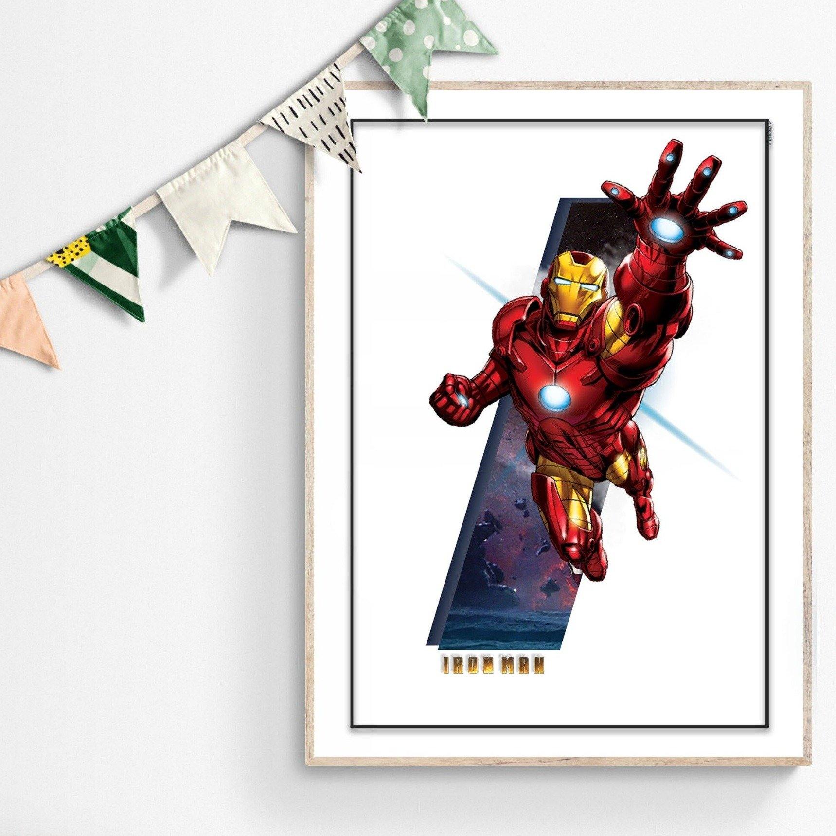 Iron Man Movie Poster - 98typesDisney Alphabet