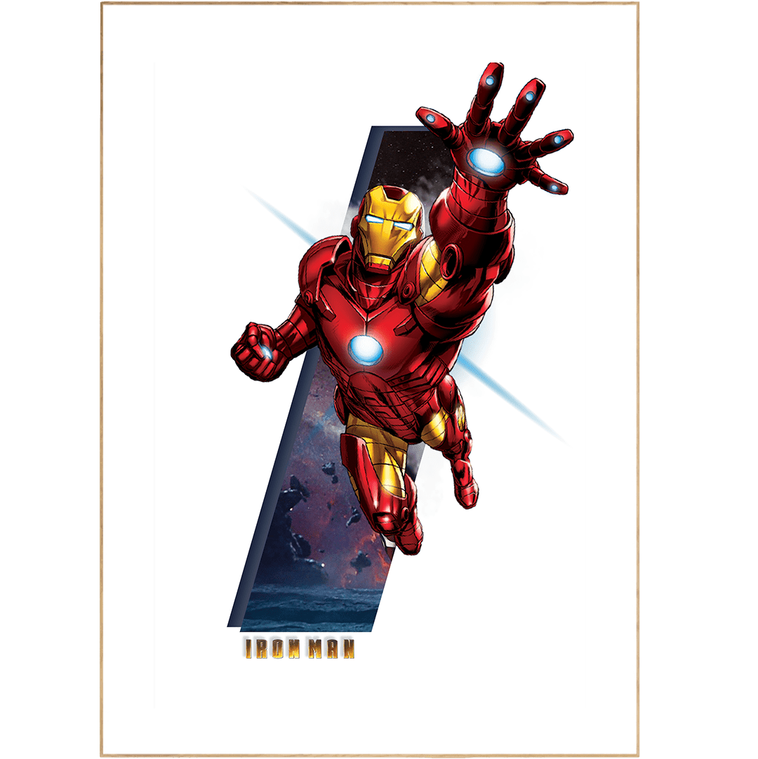 Iron Man Movie Poster - 98typesDisney Alphabet