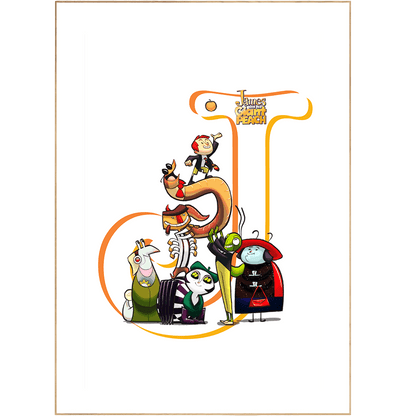 James and the Giant Peach Movie Poster - 98typesDisney Alphabet