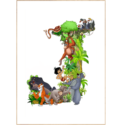 Jungle Book Movie Poster - 98typesDisney Alphabet