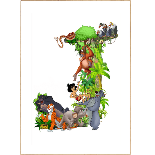 Jungle Book Movie Poster - 98typesDisney Alphabet